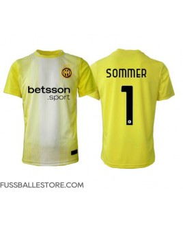Günstige Inter Milan Yann Sommer #1 Torwart Auswärtstrikot 2025-26 Kurzarm